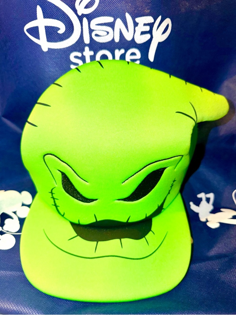💯 Disney Parks Oogie Boogie Face Cap Hat Nightmare Before Christmas 2025